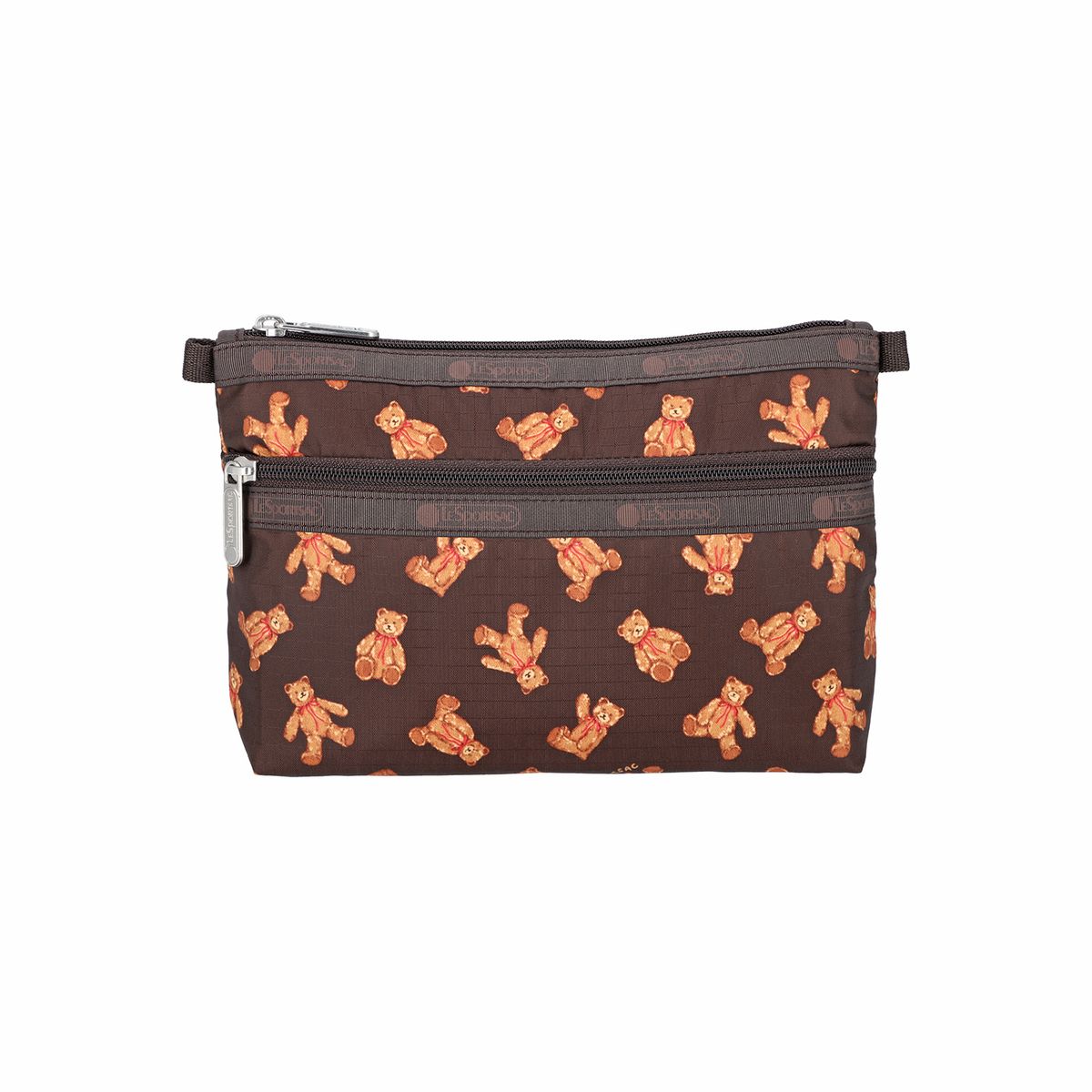 레스포색(LESPORTSAC) 테디베어 원더랜드 코스메틱 클러치 파우치 [7105.HE52]