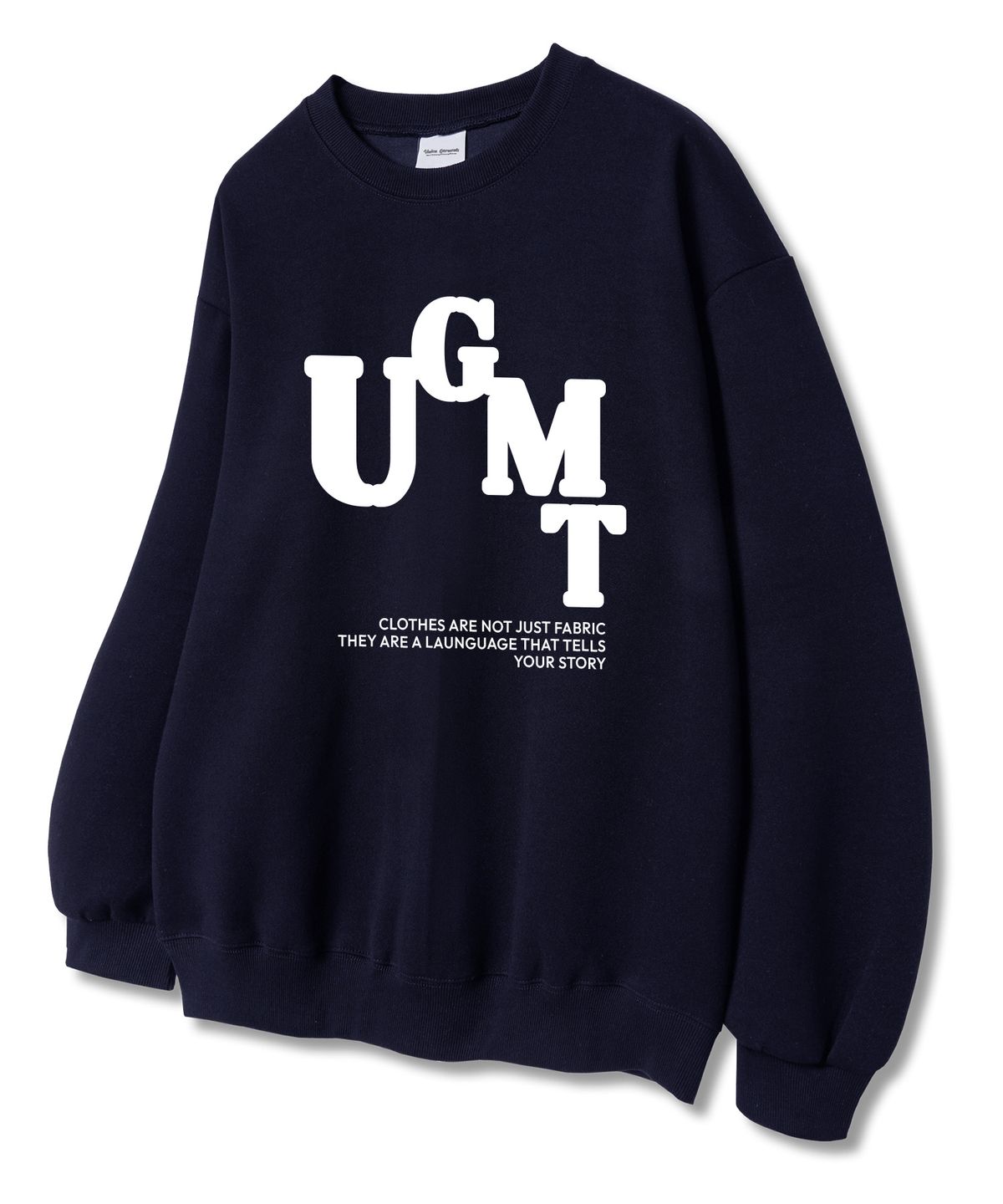 유니온가먼츠(UNION GARMENTS) UGMT원 쭈리 맨투맨 티셔츠 네이비