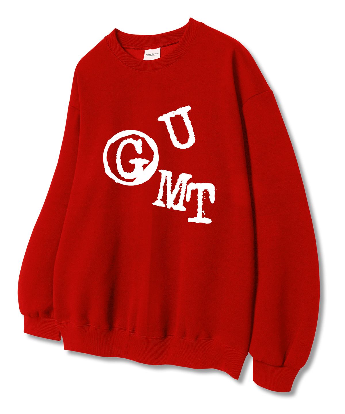 유니온가먼츠(UNION GARMENTS) UGMT팟 쭈리 맨투맨 티셔츠 레드