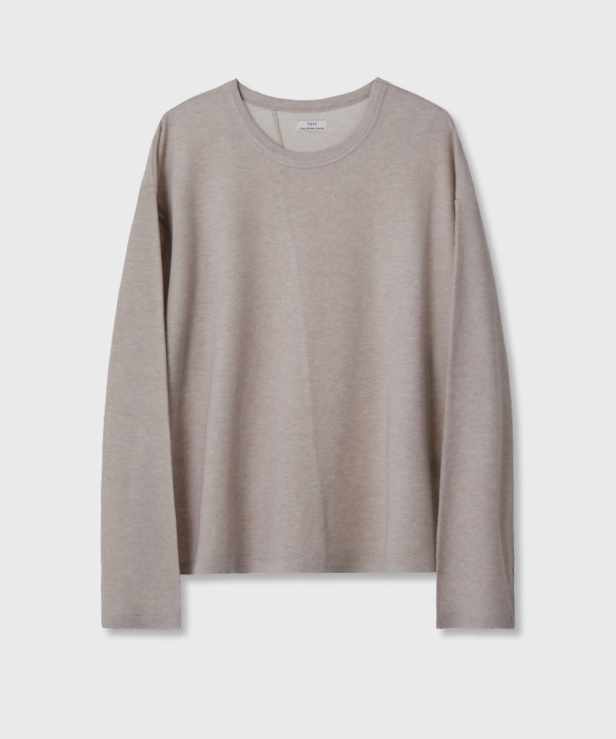 토프(TOFF) Bland long-sleeve (Khaki beige)