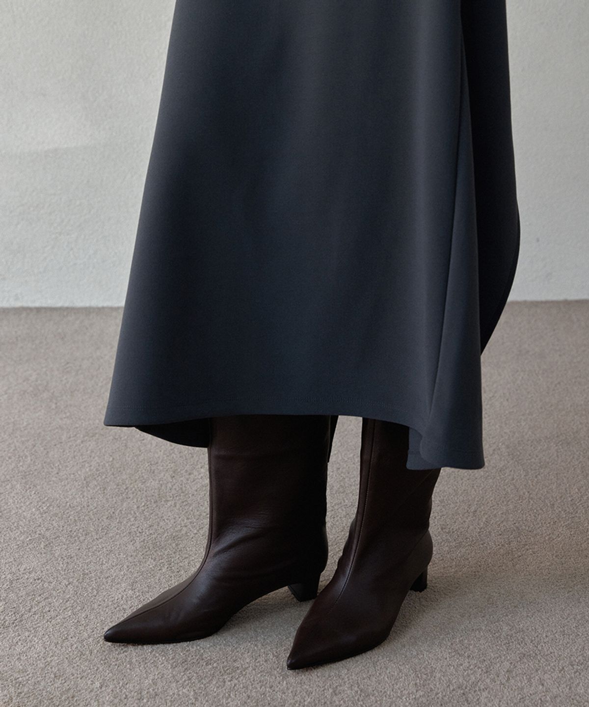 릴리슈(LILYSHOE) dairy half boots_2 color