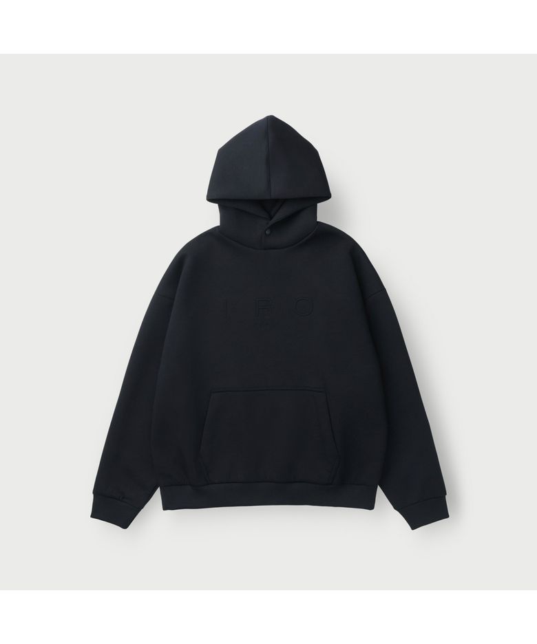 Flanerie 밴딩 배색 오버핏 후디 IQTSA25903BKX