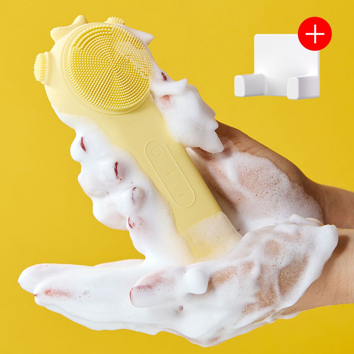 슈틸루스터(STILLUSTER) 슈틸루스터 실리콘 진동 클렌저 방수 전동 세안기 ST-FC100 * 2P