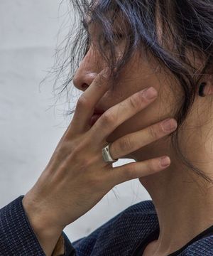 [구빈x준철] 엔틱 로고 볼드링