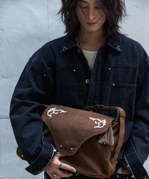 [구빈x준철] 스웨이드 웨스턴 프린지백