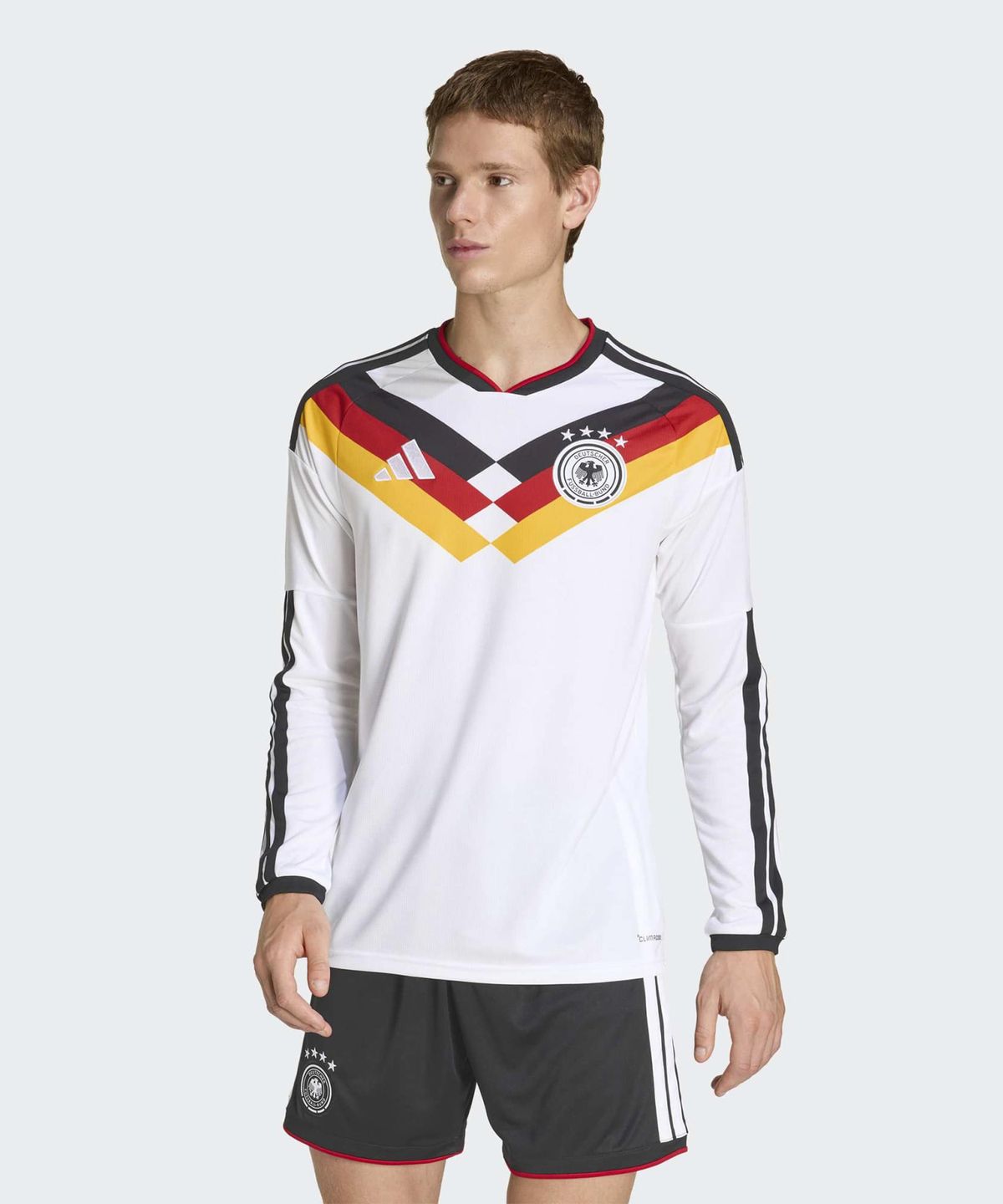 아디다스(ADIDAS) 독일 26 홈 롱 슬리브 저지 - 화이트 / JM1380