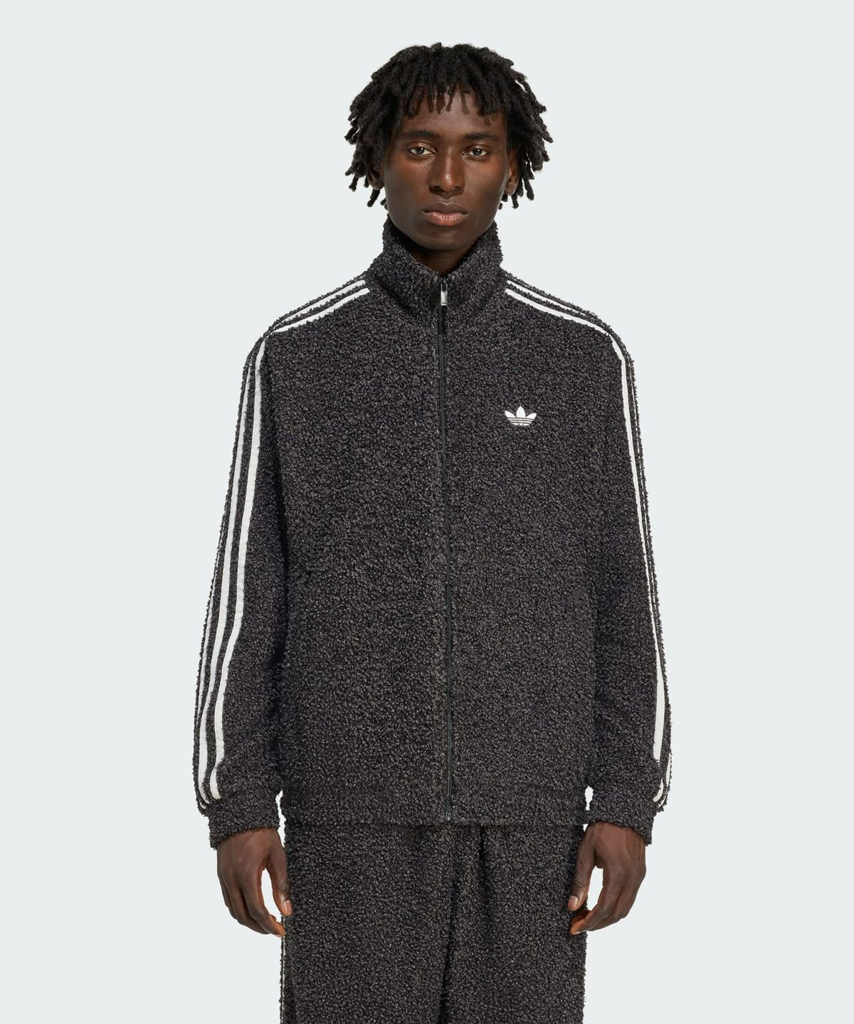 아디다스(ADIDAS) 부클 파이어버드 트랙탑 - 블랙 / KS5275