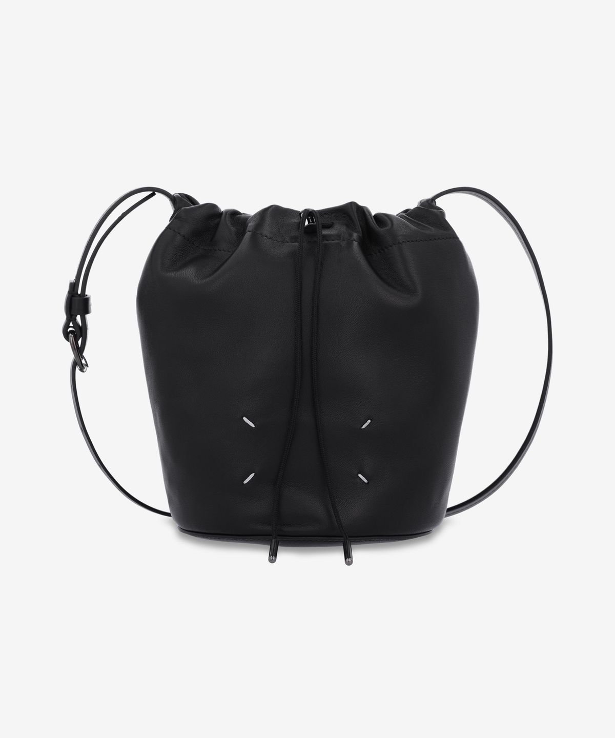 메종 마르지엘라(MAISON MARGIELA) 벨트 백 파우치 숄더백 - 블랙:블랙 / SB2ZH0003P8832HB323