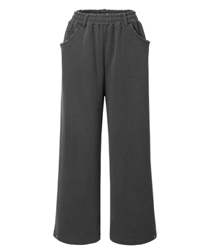 Weathered Sweat Pants (washed charcoal)