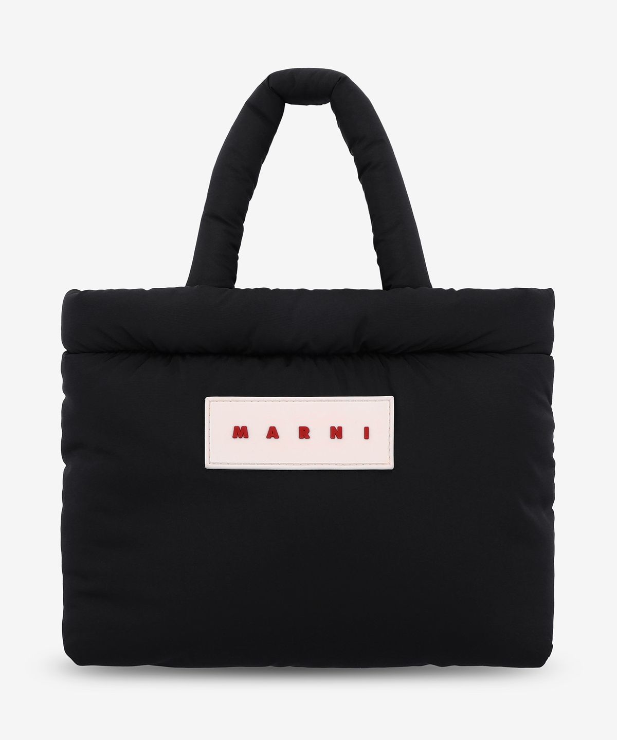 마르니(MARNI) 패디드 EW 토트백 - 블랙 / BMMP0131U2P806800N99