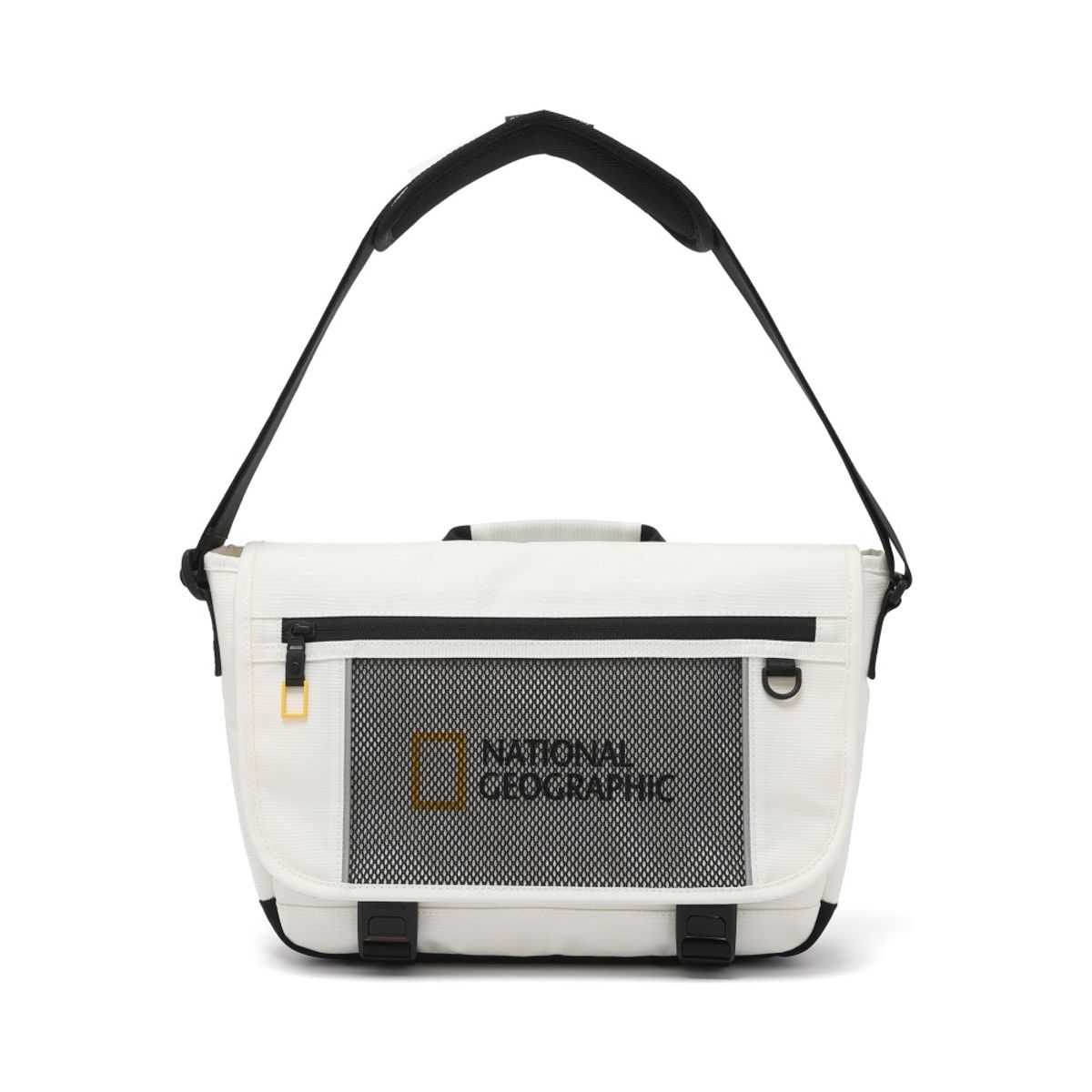 내셔널지오그래픽 키즈(NATIONAL GEOGRAPHIC KIDS) K265KCR550 메쉬 메신저백 M WHITE