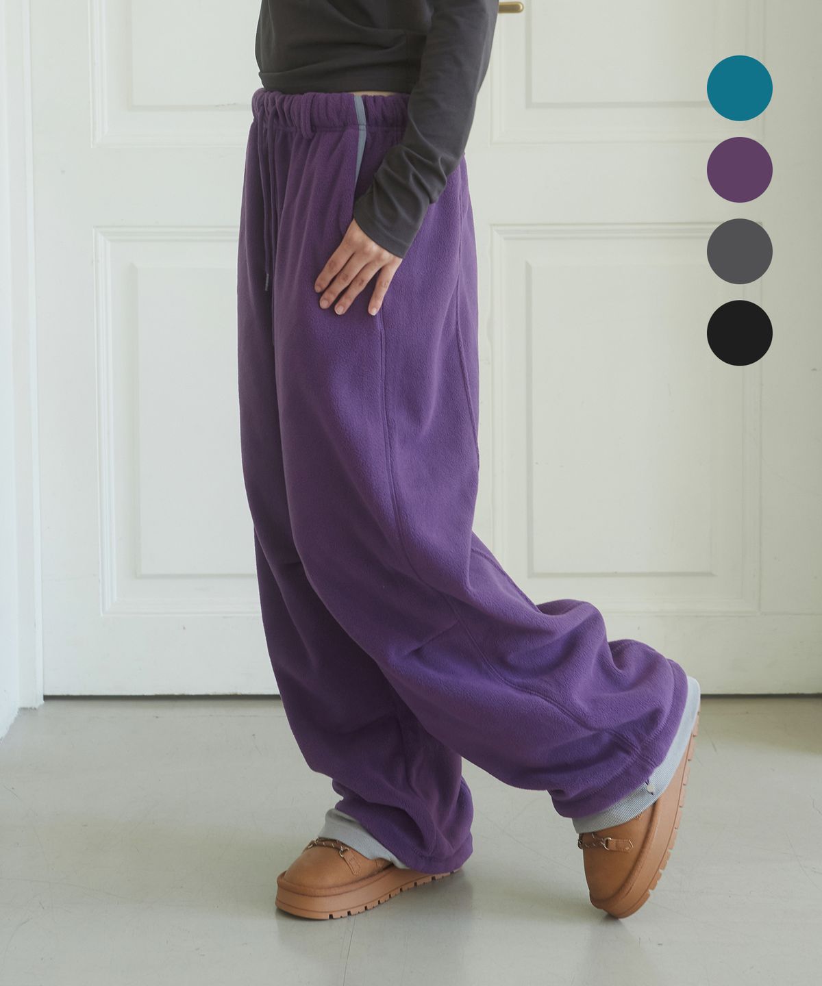데프가먼츠(DEFGARMENTS) (DEFG X US) FLEECE PANTS [4COLOR]