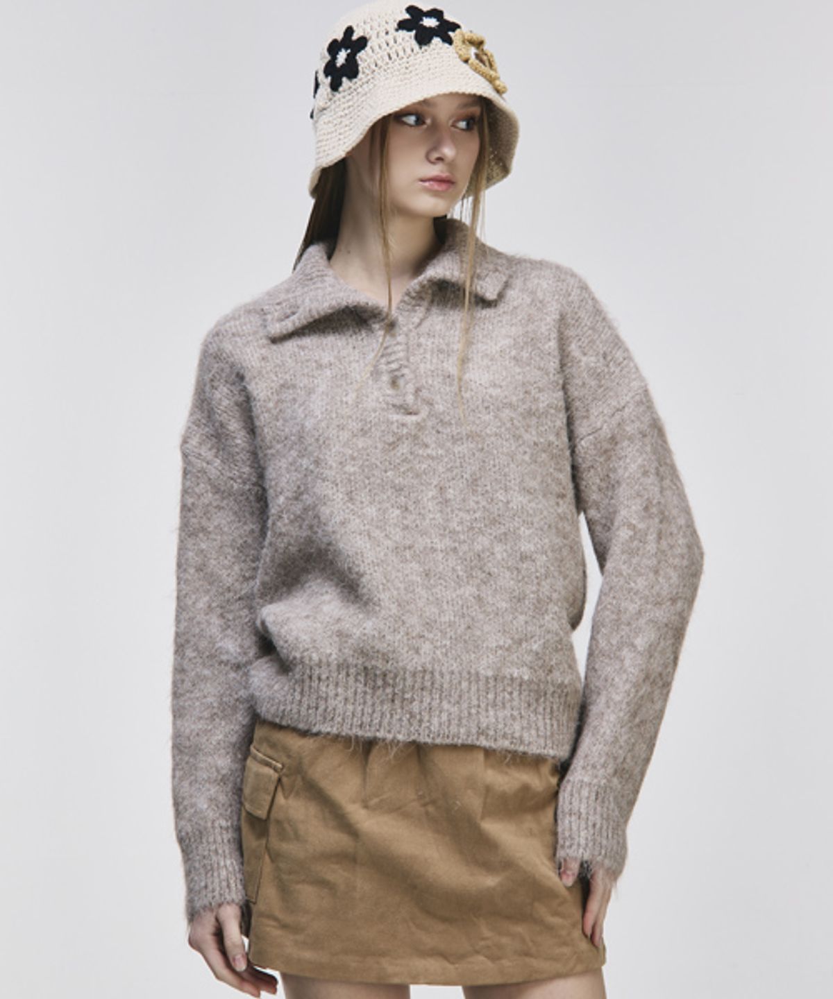 그레이티스트(THE GREATEST) Cara Knit Tee W Pink