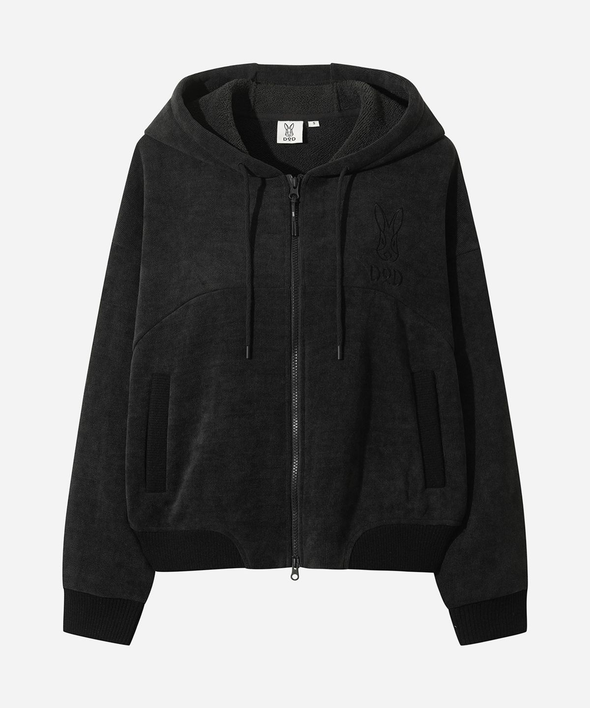 디오디(DOD) 여성) 스테이웜 후드 집업 자켓(D.CHARCOAL GREY)