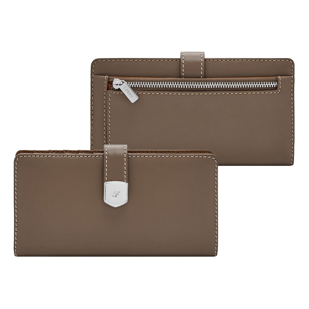 파슬(FOSSIL) SL10036793 (Lennox) 레녹스 바이폴드 지퍼 장지갑