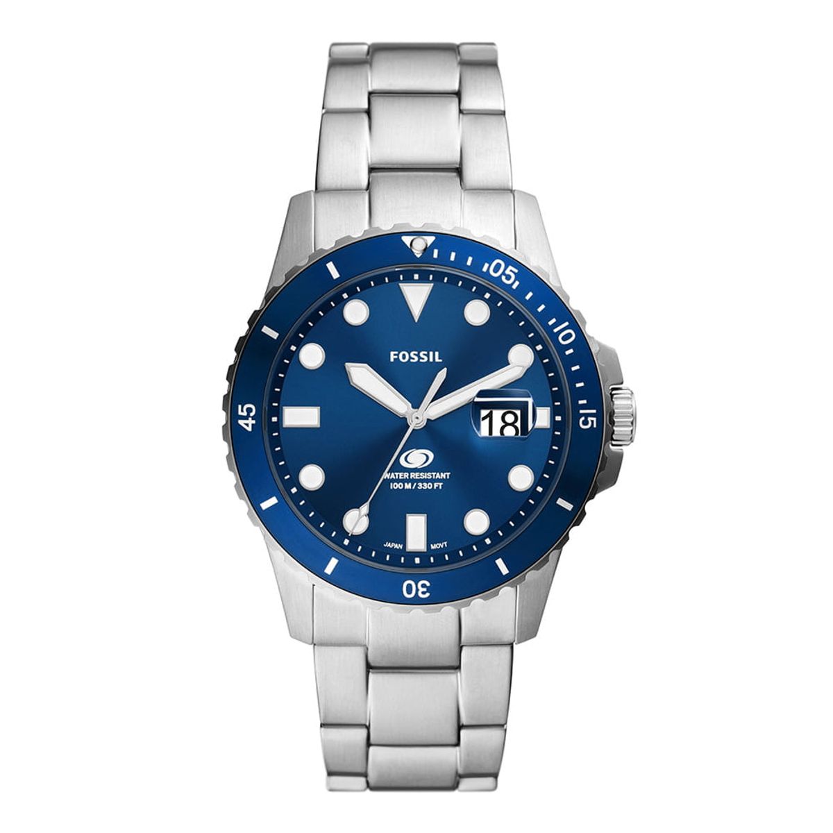 파슬(FOSSIL) FS6029 (Blue Dive) 블루 다이브 다이버 남성 메탈시계