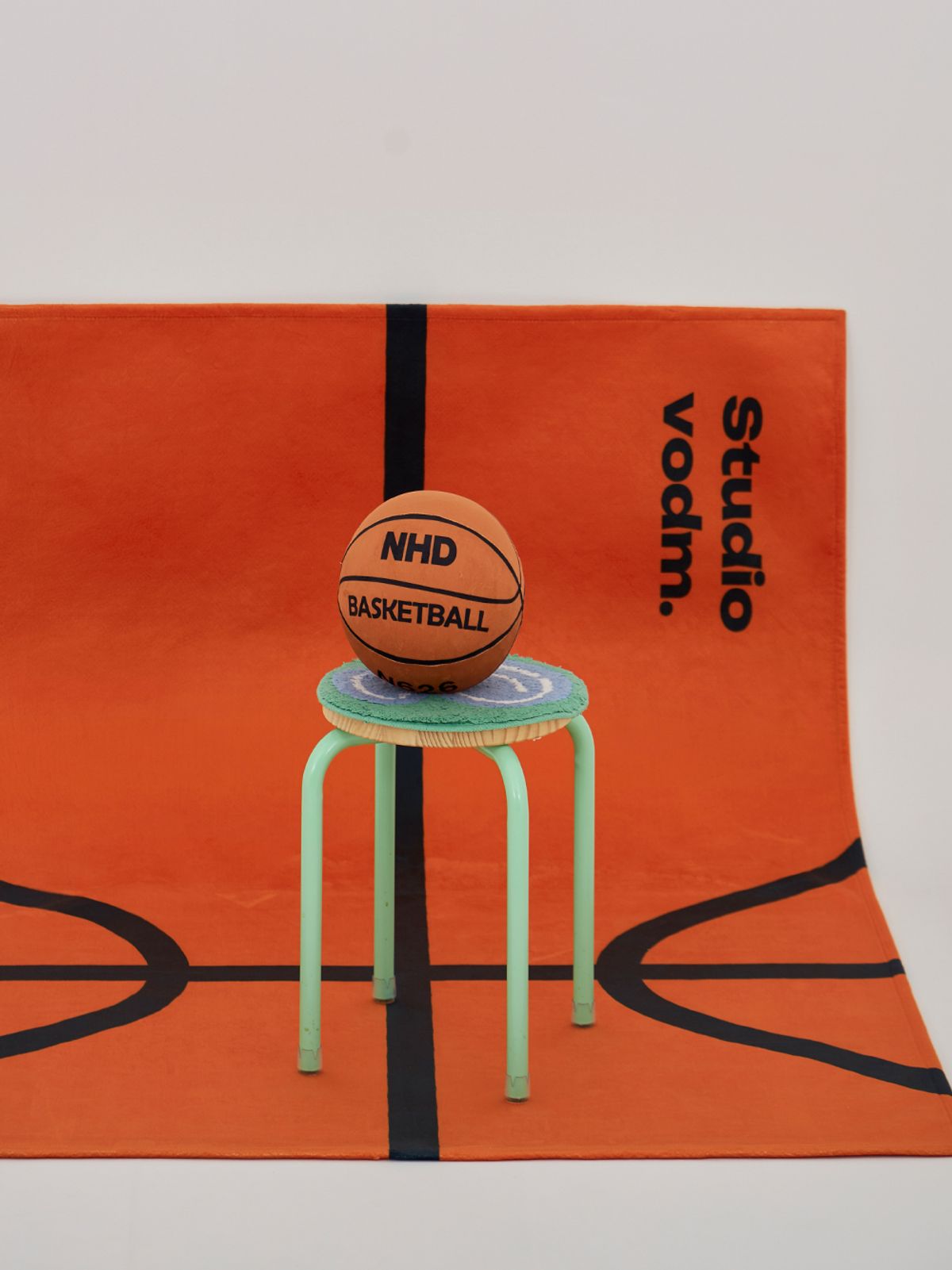 뷔오디엠(VODM) Basketbold 생활방수 터치 러그 5size