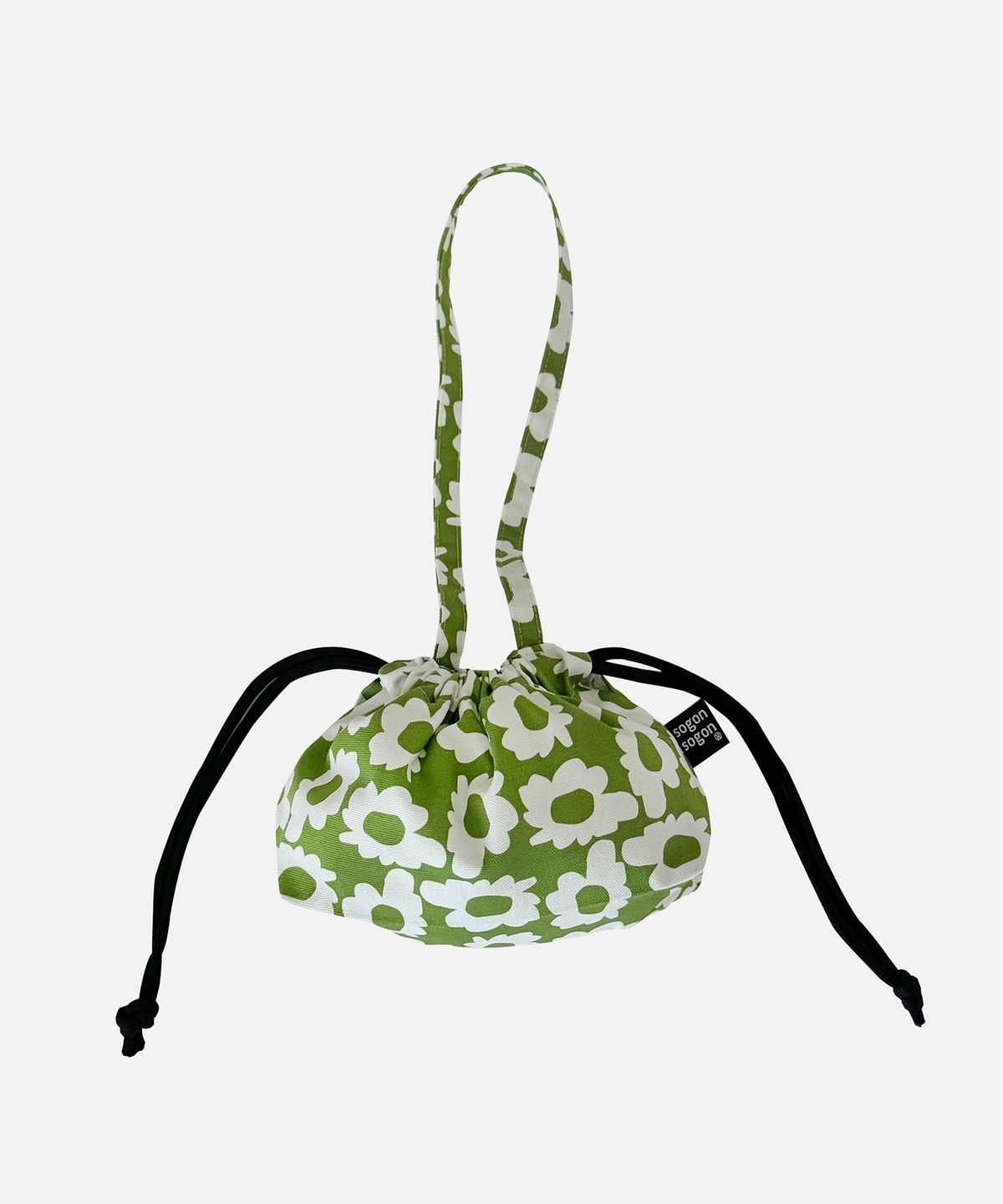 소곤소곤(SOGONSOGON) bloom olive mini string bag