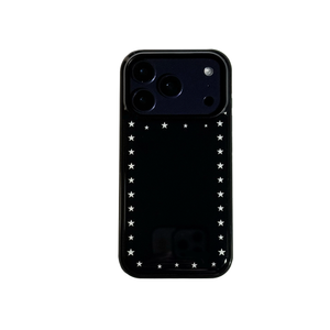 은색 별 케이스(에폭시,글라스맥세이프)