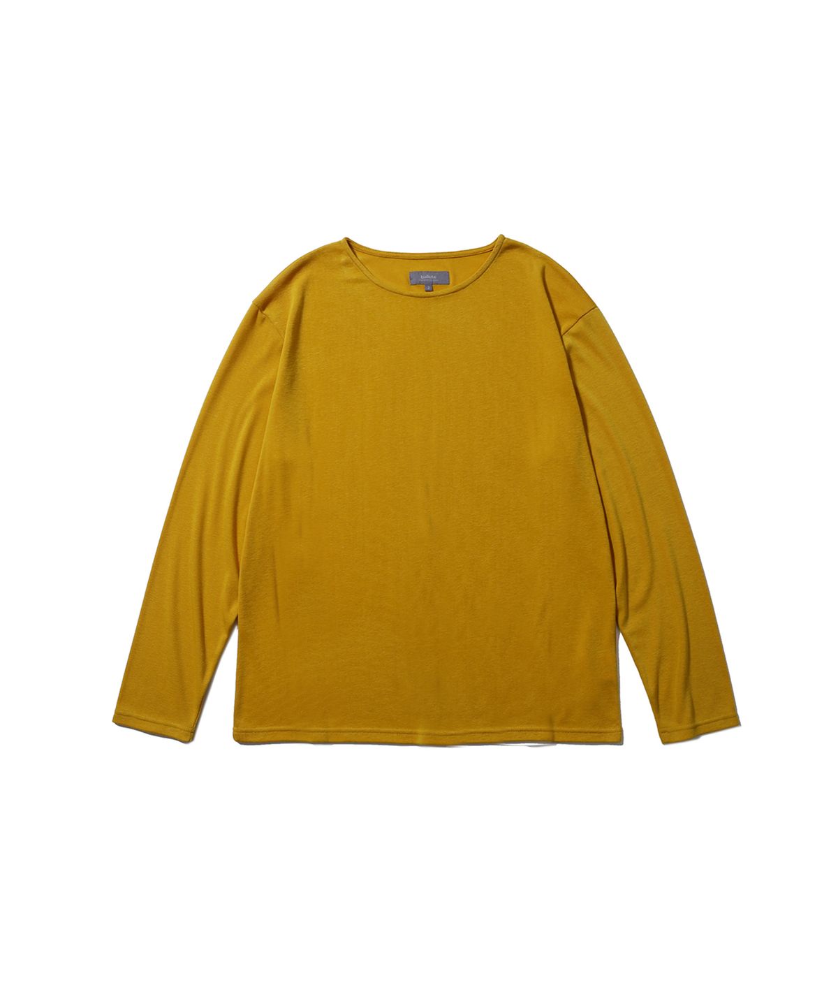 발루트(BALLUTE) BOAT NECK LONG SLEEVE (YELLOW)