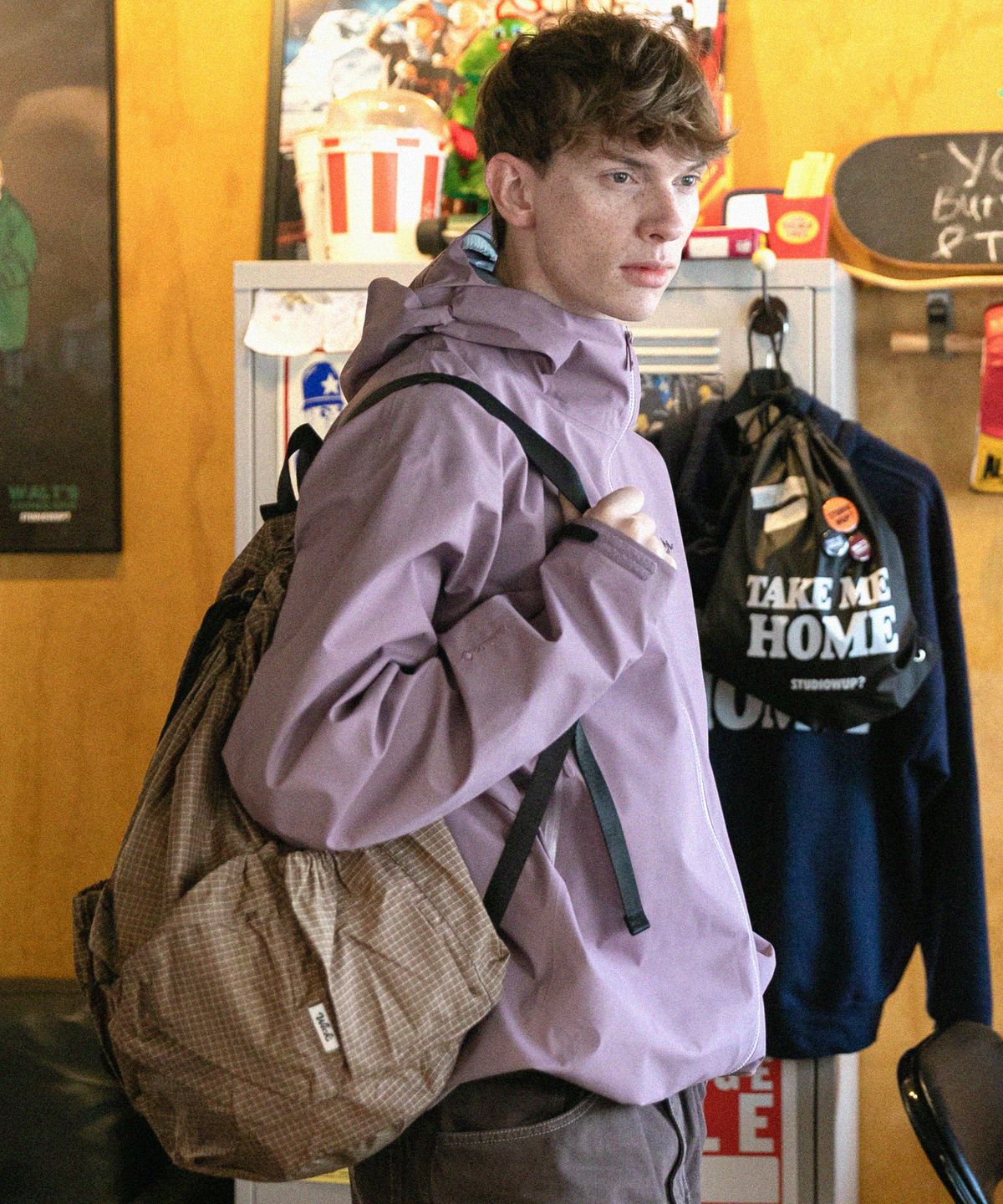 윅(WICK) Ultralight Gridpack-브라운