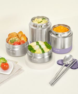 올 스텐 보온도시락 4P