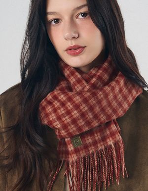 소호 플래드 울 머플러 (3 Colors)