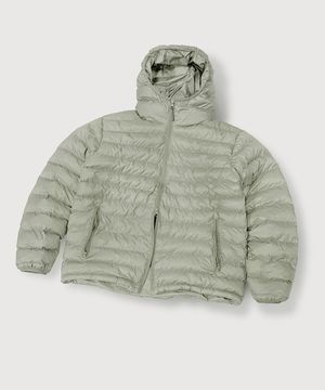 미니멀 경량 후디드 패딩 자켓 _Olive