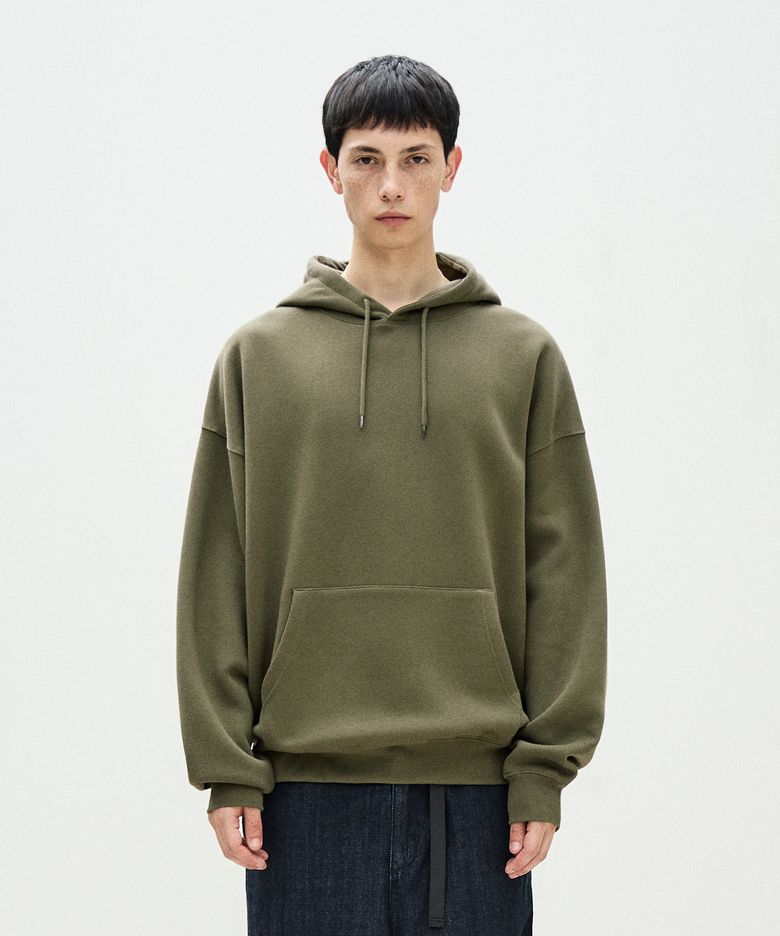 리파인드 스탠다드 기모 후드 티셔츠 MHT200 [KHAKI]