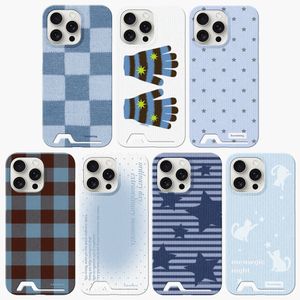 (+맥세이프) (무광/유광) 윈터블루에디션 카드포켓 케이스 (7colors) - 아이폰/갤럭시