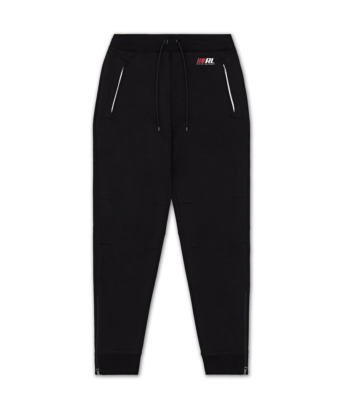 폴로 랄프 로렌(POLO RALPH LAUREN) 스트레치 더블 니트 조거 팬츠-블랙