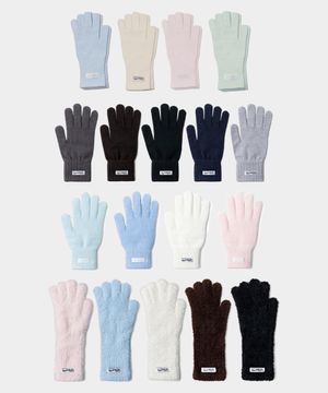 클래식 소프트 핑거홀 터치 장갑 32colors