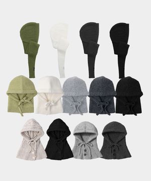 니트 바라클라바 16colors