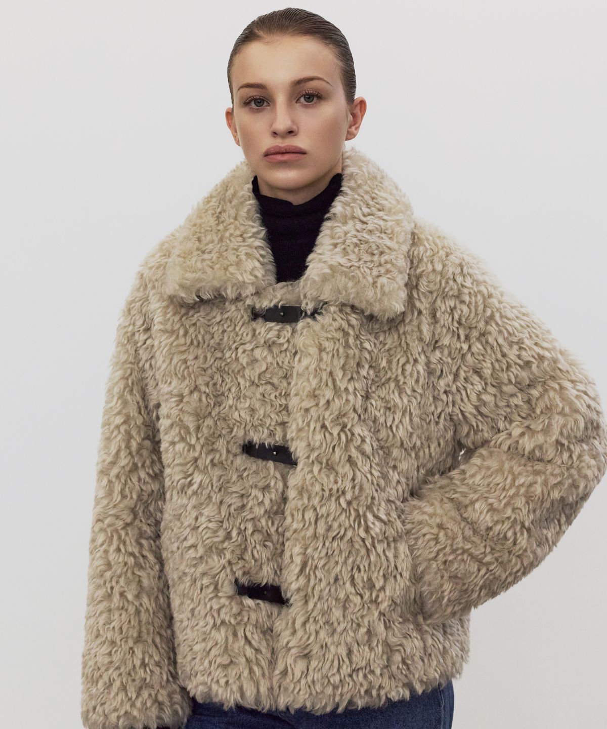 엘리오티(ELLIOTI) Poodle Fur Jacket_3Color