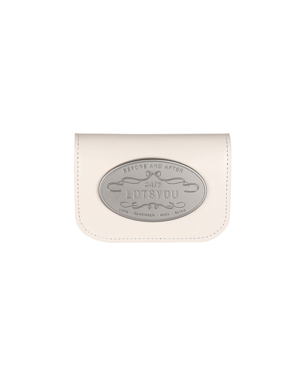라츠유(LOTSYOU) lotsyou_Tilly Card Wallet Ivory