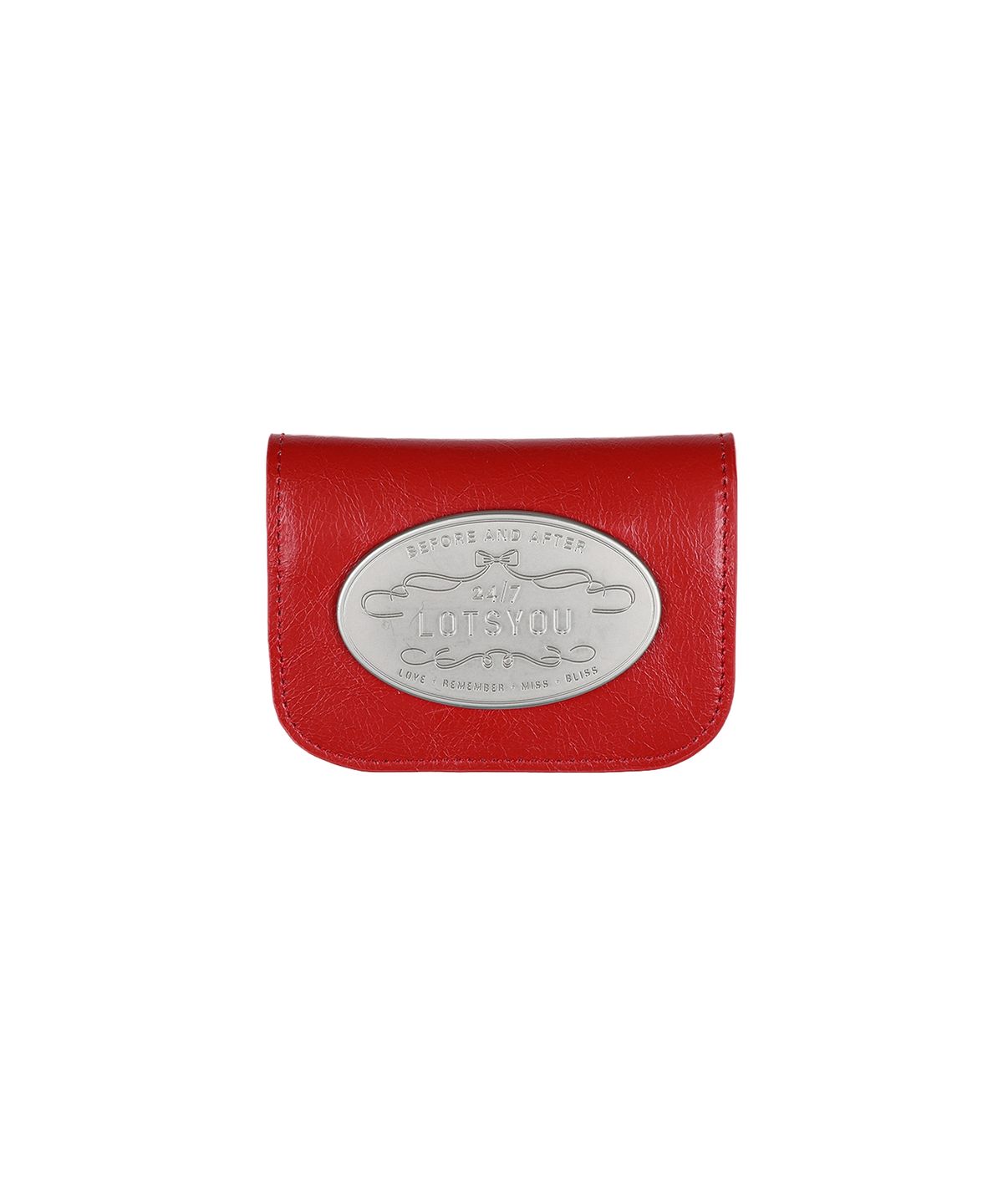 라츠유(LOTSYOU) lotsyou_Tilly Card Wallet Red