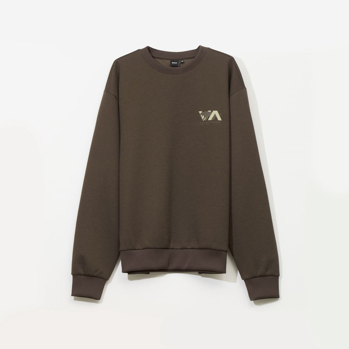 루카(RVCA) 타이거 그래픽 스포츠 맨투맨 (VF31LT104DBR)