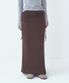 Every Day Comfort Long Skirt (FW)_CTS623(Brown)