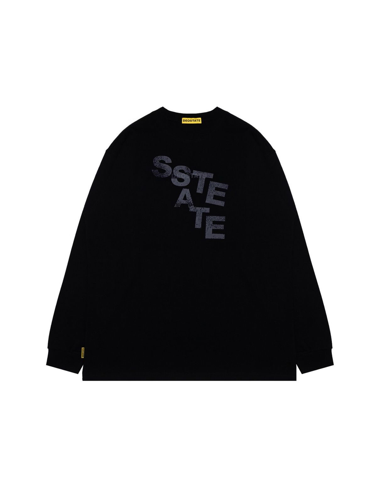 데오스테이트(DEOSTATE) 더티 블록 롱슬리브