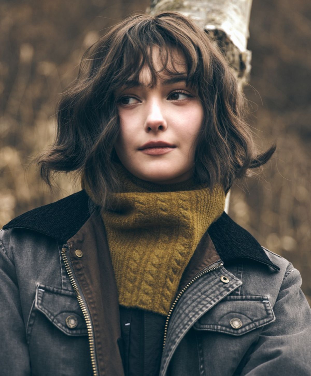 누크피터(NUUKFITTER) YAK CABLE KNIT BALACLABA [KHAKI]