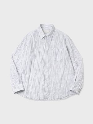 도비 스트라이프 크리즈 컴포트 셔츠 (WHITE)