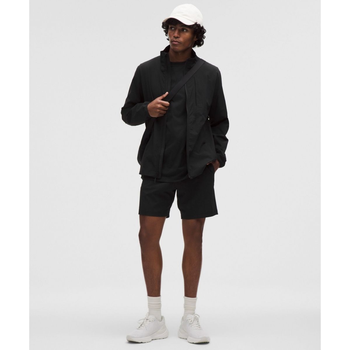 룰루레몬(LULULEMON) ABC 클래식 핏 쇼츠 7inch *WovenAir  BLK
