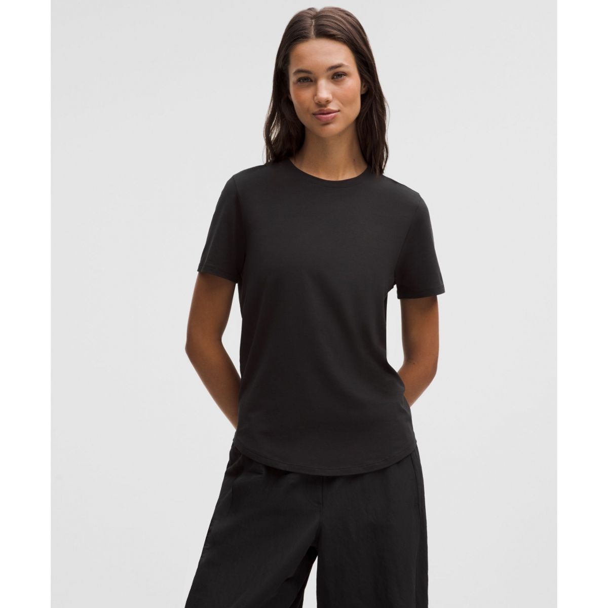 룰루레몬(LULULEMON) 러브 크루넥 티셔츠  BLK