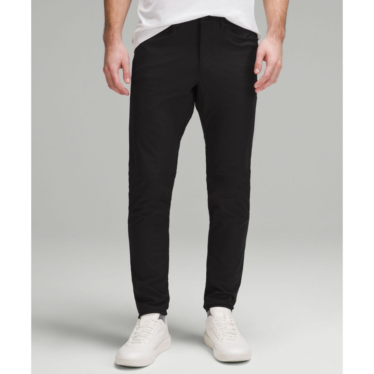 룰루레몬(LULULEMON) ABC 슬림 핏 파이브 포켓 팬츠 30inch *Warpstreme  BLK