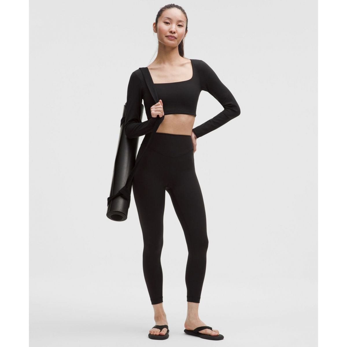 룰루레몬(LULULEMON) 원더 언더 SmoothCover 하이라이즈 타이츠 24inch *아시아 핏