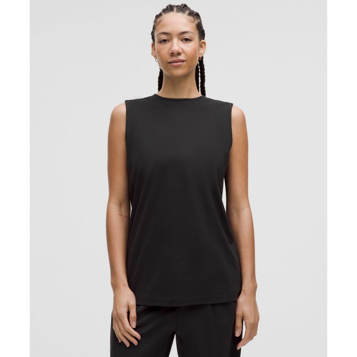 룰루레몬(LULULEMON) 올 유어스 코튼 탱크탑  BLK