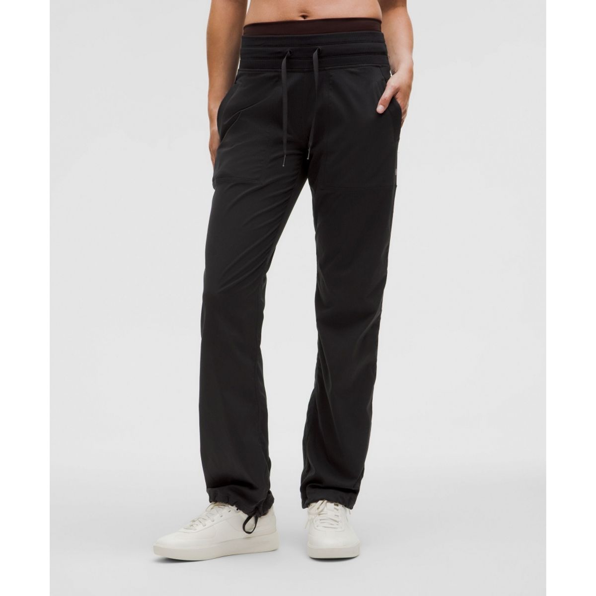 룰루레몬(LULULEMON) 댄스 스튜디오 미드라이즈 팬츠 *레귤러  BLK