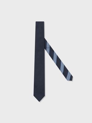 이탈리안 레지멘탈 더블 타이 (NAVY)