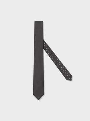 이탈리안 페이즐리 더블 타이 (BROWN)