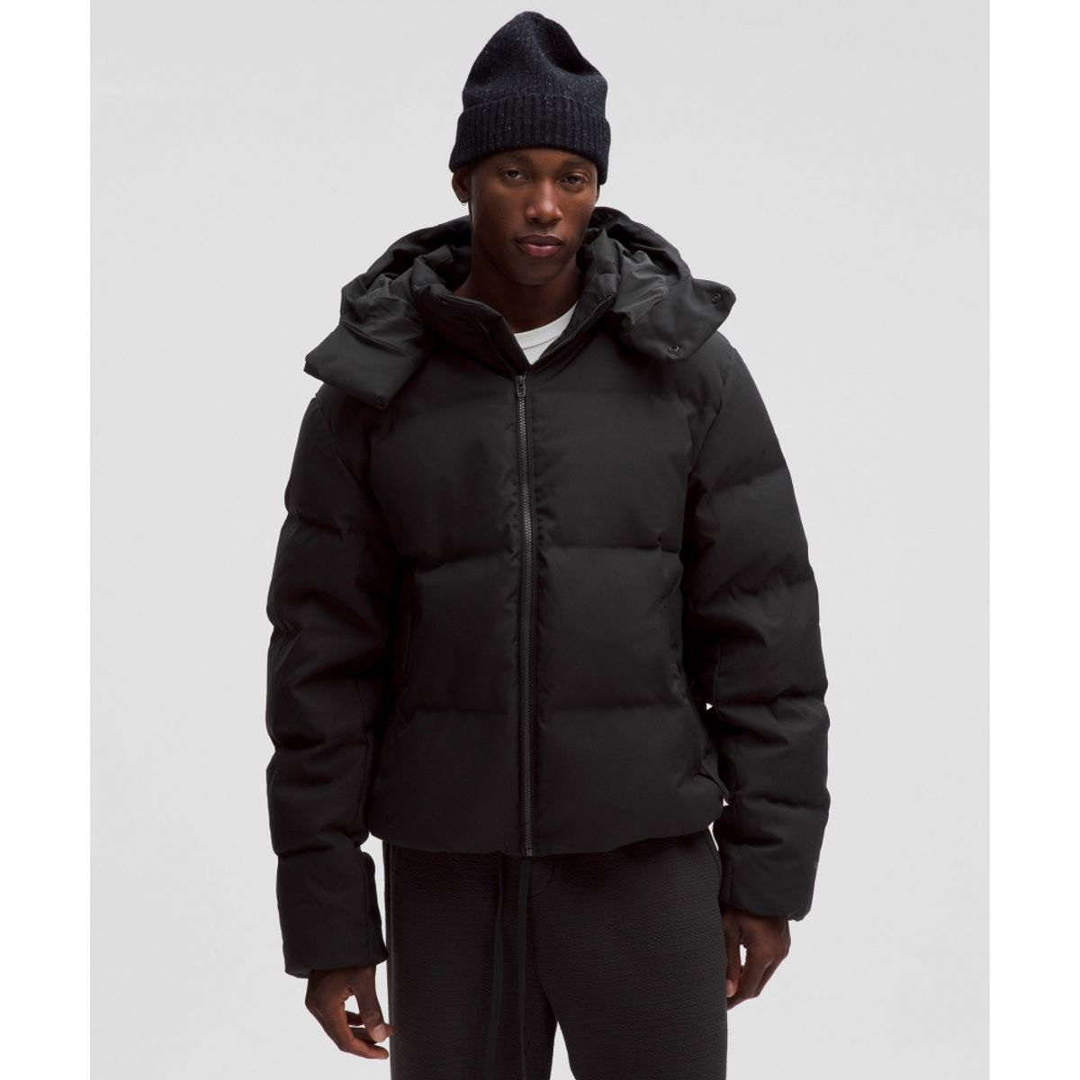 룰루레몬(LULULEMON) 올웨이즈 다운 푸퍼 재킷 *테크 캔버스  BLK